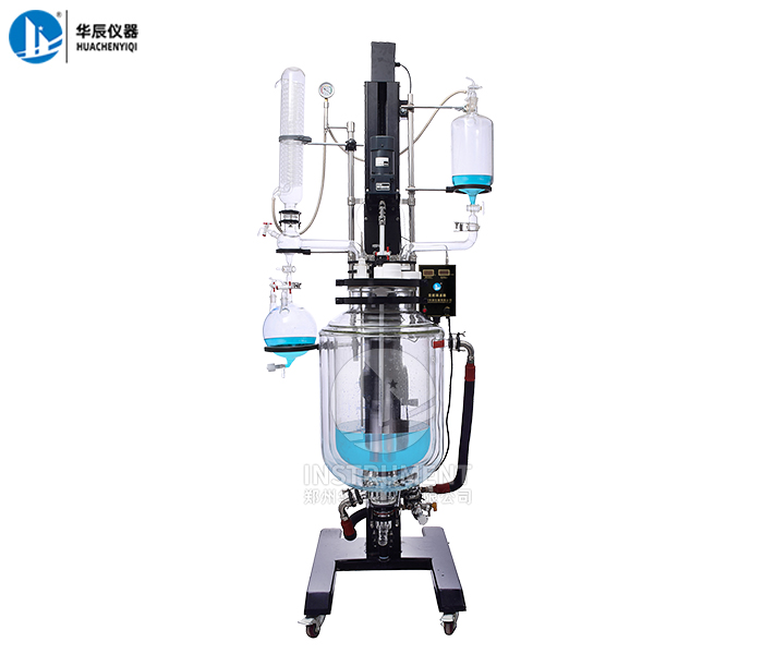  SJS312-20L（20L）新型升降旋轉(zhuǎn)三層玻璃反應釜